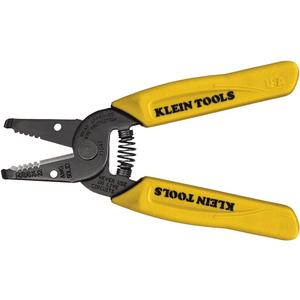 Klein Tools 11047 Wire Stripper / Cutter, Made in USA, Compact, Lightweight, Hardened Steel, Precision Ground, for Stranded and Solid Wires