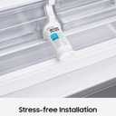 SAMSUNG Genuine Filter for Refrigerator Water and Ice, Carbon Block Filtration for Clean, Clear Drinking Water, 6-Month Life, HAF-CIN/EXP, 1 Pack