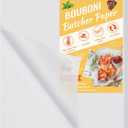 100 Pieces Butcher Paper for Sublimation 15 x 15 inch Disposable No Wax Butcher Paper Sheets Precut Square Meat for Wrapping Meat Heat Press Art Project