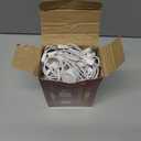 Clear Warm White Christmas Lights - 20 ft String of 105 Incandescent Mini Multifunctional Lighting Modes for Decorative, Bedroom, Outdoor, Xmas Twinkle Christmas Tree Lights, White Wire Total 21.6 ft