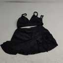 Blooming Jelly Women's High Waisted Bikini Sets Tummy Control Swim Skirt Two Piece Swim Suit 2025 Retro Swimsuit, Medium