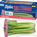 Ziploc Tall Food Storage Bags, 10 Count