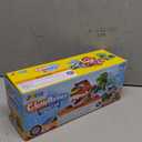 JOYIN 3 Pack Monster Truck Toy - Motion Activated Light Up Cars for Toddlers - Monster Glow Rover LED Wheels - Baby Boy Toys - Press and Go Dinosaur Trucks for Kids Boys Birthday Gifts for Christmas