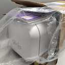 Litter Genie Platinum Pail Made of Durable Stainless Steel Includes 1 Easy Roll Refill