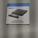 Amicool External DVD Drive USB 3.0 USB C CD Burner CD/DVD +/-RW Optical Drive, Slim Portable DVD CD ROM Rewriter Writer Duplicator for Laptop Desktop PC Windows 11/10/8/7 MacBook Mac Linux OS Apple