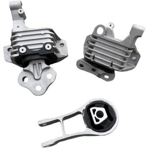 Engine Motor &Transmission Mount Set Fits for 2015-2019 Jeep Cherokee 2.4L,2015-2019 Chry-sler 200 2.4L Replacement 68418876AB 68192831AF 68157441AD 68192831AB 68192831AD Vinsyut 3PCS