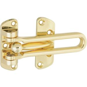 National Hardware N199-679 V804 Door Security Guard in Brass