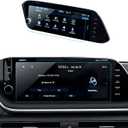 Car Screen Protector for 2020 2021 2022 2023 Hyundai Sonata SE/SEL/Limited/N Line/SEL Plus Accessories Navigation Touchscreen Protector Film Tempered Glass HD Clear 10.25''