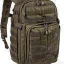 5.11 Tactical Backpack, RUSH 12 2.0 Military Survival Molle Backpack with Laptop Compartment, 24L, Style 56561ABR/56562ABR
