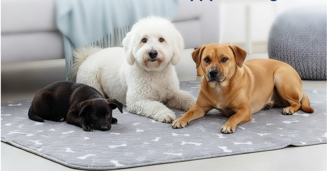 Reusable Puppy Pads for Dogs & Cats, Washable, Durable Leak-Proof & Anti-Slip Pet Training Pads for Home & Travel