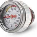 M20x1.5 Oil Temp Temperature Gauge Filler Caps for Motorcycle 0-200 Gauge Engine Valves Caps