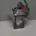 14" Lanterns Decorative Indoor, Black Lantern Decor with Timer Flameless Candle, Vintage Farmhouse Outdoor Lanterns, Waterproof Hanging Lantern for Patio, Porch, Entryway, Centerpieces