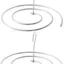 WAIKAS Pack of 2 Spiral Sheet Hanger, 304 Stainless Steel, Hangers Space Saving for Bedspreads Coverlets Mattresses Tablecloths Sofa Covers Blankets Shawls Scarfs Capes