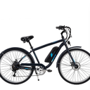 Huffy Everett 27.5" Men’s Comfort Electric Bike Black