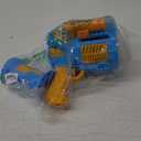 Upgraded Bubble Gun No Dip, Bubble Machine Gun with Light Music, 9000+ Bubbles Per Min Bubbles for Kids and Toddlers Toys, Birthday for Kids-Blue