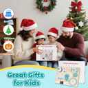 ATOYUS Montessori Busy Board Toys for Toddlers, Wooden Sensory Activity Toys for Kids, Learning Educational Travel Toy, Fine Motor Skills Christmas Birthday Gifts for Boys Girls