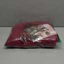 Genina Waterproof Seat Covers for Dining Room Chairs, Stretch Chair Covers Removable Washable Dinning Room Kitchen Chair Seat Cushion Slipcovers (Argyle-Burgundy, 6 Pack)