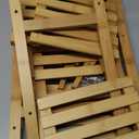 Kitsure Bamboo Wooden Shoe Rack for Closet - Stackable Shoe Organizer with Modular Structure, Space-Saving Shoe Shelf for Entryway, Living Room, Bedroom, 26.8" x 11" x 18.9", Natural