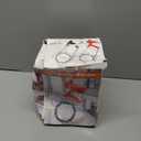 FLSEPAMB Drain Auger 25 Ft Plumbing Snake Snake Drain Clog Remove Tool Professional Sink Snake for Bathtub Drain, Kitchen Sink, Comes with Gloves and 25 Inch Snake Hair Clog Remover (Black)