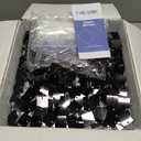 COKAOBE Shimmer Wall Backdrop Square Sequin Panel 1PCS (Black)