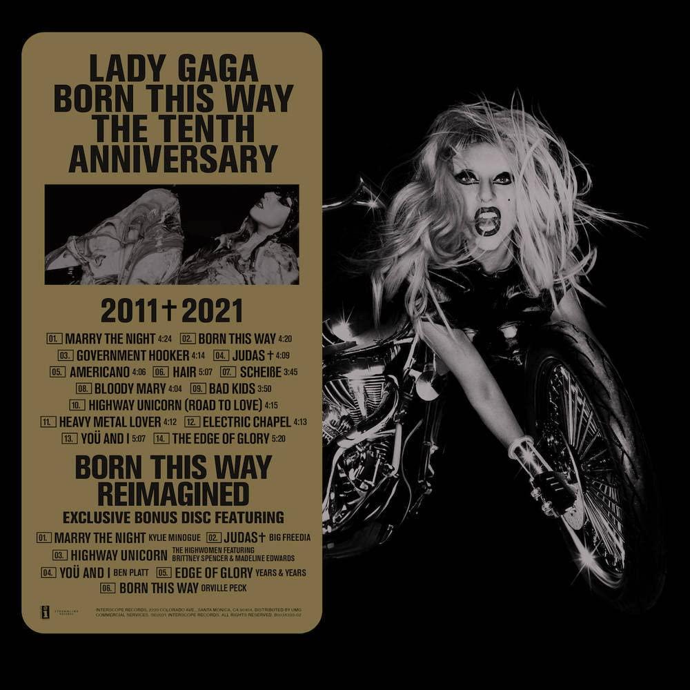 BORN THIS WAY THE TENTH ANNIVERSARY, Vinyl