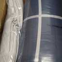 Amazon Basics 5-Piece Lightweight Microfiber Comforter Set with Sheets, Bed-in-a-Bag, Navy with Grey Plaid Bedding, Twin/Twin XL