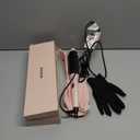 Infrared Thermal Brush 1.65, 100M Negative Ions 2-in-1 Curling & Straightening Round Brush, 6 Heat Settings, Dual Voltage Styler, Lightweight & Quiet, Auto Shut-Off, Elegant Gift Box for Women