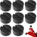DEDC Universal Jack Stand Pad Adapter Pinch Weld Side Frame Rail Protector, 8 Packs