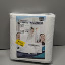 Utopia Bedding Quilted Fitted Mattress Pad, Full Size, Elastic Fitted Mattress Topper Protector and Cover Stretches up to 16 Inches Deep, Machine Washable (White)