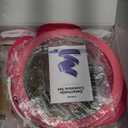 CAROTE 18Pcs Ceramic Cookware Set with Detachable Handle, Pots and Pans Set Non Stick, Non Toxic Kitchen Cooking Sets with Stand-Up Lid, PFAS and PFOA Free, Oven Safe, Induction Ready, Pink