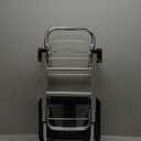 3 in 1 Aluminum Convertible & Collapsible & Folding Hand Truck Dolly Cart with 4 Wheels Foldable & Straps/Portable/Adjustable Size/for Boxes/Cartons/Warehouse/Shopping / 500 Lbs Load