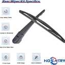 Rear Wiper Arm Blade Set for BMW X5 F15 2014-2018, for BMW X5M F85 2015-2018 Rear Windshield Wiper Arm Blade Assembly 61627294431