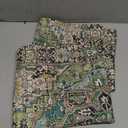 BUAEL Boho Throw Pillow Covers 22x22 inch Set of 2,Boho Vintage Carpet Pattern Antique Ethnic Decor Double Sided Pattern Cushion Cover Soft Pillow Case Living Sofa Room Bed Square Pillow Cover