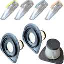 Hepa Filters Replacement compatible with Blestan LT-114 Handheld Vacuum Cordless, Filters for Blestan Car Vacuum, 3pack Washable Filters Works with Absob Cordless Handheld VacVac isn't included)