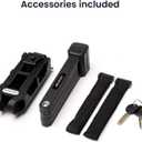 Aventon Folding LockBike Locks Heavy Duty Anti Theft for 8.5mm Thick Steel BarsBike Lock with Key of Electric Dirt Bike and Heavy Duty Bike