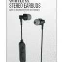 Acoustix Wireless Stereo Earbuds With In-Line Microphone And Remote