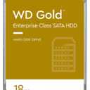 Western Digital 18TB WD Gold Enterprise Class Internal Hard Drive - 7200 RPM Class, SATA 6 Gb/s, 512 MB Cache, 3.5" - WD181KRYZ
