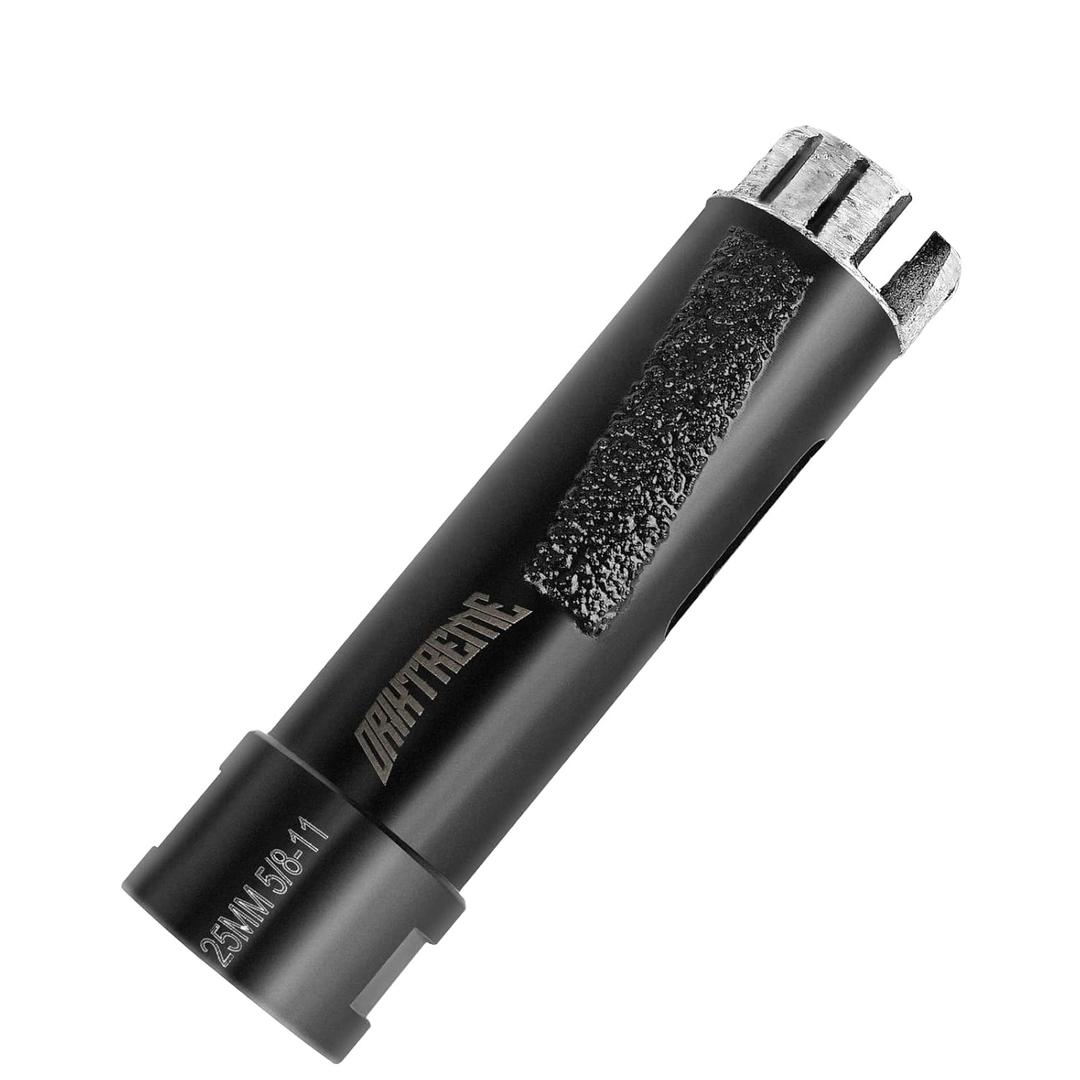 Diamond Core Drill Bits 1 Inch Granite Hole Saw for Dry Drilling Concrete Marble Granite Stone with 5/8-11 Thread 25mm