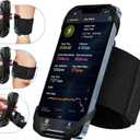 Cikyner Running Armband, 3 in 1 360 Rotatable & Detachable Sports/Bicycle Phone Holder for 4.5-7'' Smartphones, Ideal for Gym, Jogging, Hiking