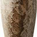 TADIBU Ceramic Vase - 20/29/34CM Tall Flower Vase, Home Garden Plant Container Vintage Rustic Decorative Vases (Size:17 * 17 * 34CM,Color:A)