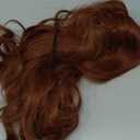 NAYOO Long Auburn Wavy Wig for Women 26 Inch Middle Part Curly Wavy Wig Natural Looking Synthetic Heat Resistant Fiber for Daily Party Use (Auburn)