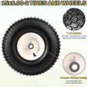 15x6.00-6 Lawn Mower Tire Wheel for Riding Mower Tractor Tire