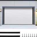 Garage Door Brush Seal for Side,3" Brush Seal for 8x8ft Roll Up Doors