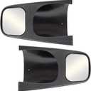 CIPA 11600 Custom Towing Mirror - Ford/Lincoln, Pair, chrome