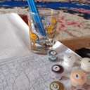 KOMI Flower Paint by Numbers Kit for Adults, Adult Paint by Number Flowers Kits on Canvas Painting Art Craft Kits for Adults 16x20inch Frameless, Dancing Flower