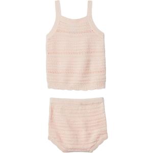 GAP Baby Crochet Set (12-18 Months, Pink Blush)