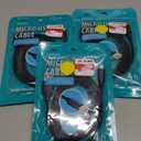 JACENT Micro USB Cable 3 Pack 4  FT