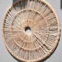 Wood Woven Spoke Wall Home Decor 12in Diameter (2 Pc)