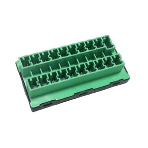Can Splice Block Fuse Connector Green 20 Way Fit for Chrysler Pacifica Jeep Wrangler 2017-2022 Replace#68321746AA 2-2272352-5