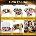 Sereliy Graduation Exploding Money Gift Boxes for Cash, 12 Pack Pop Up Surprise Money Box with Confetti, Black Gold Graduation Explosion Gift Box for Cash Giving Class of 2026